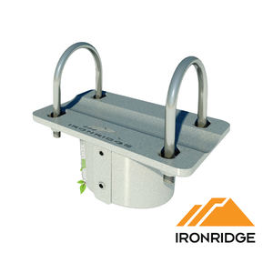 IronRidge SGA Top Cap for 2" pipe, 70-0200-SGA, IronRidge, SGA Top Cap, for 3" pipe, 70-0300-SGA, Racking.