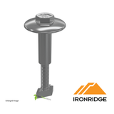 Iron Ridge, Racking, Universal Module Clamp, Clear