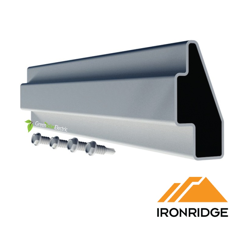 リール RIDGEUP IronRidge Rail Splice | Green Solar Electric, LLC.
