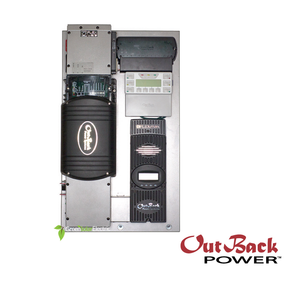 OutBack Power's FX Series pre wired Solar Power Inverter, Charge controler, mate-3s, hub10.3