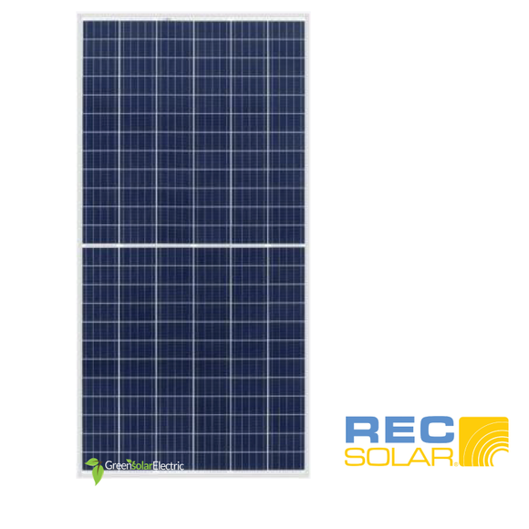 REC Solar, 330 watt, 72 cell, TWINPEAK 2S 72 SERIES, Green Solar Electric